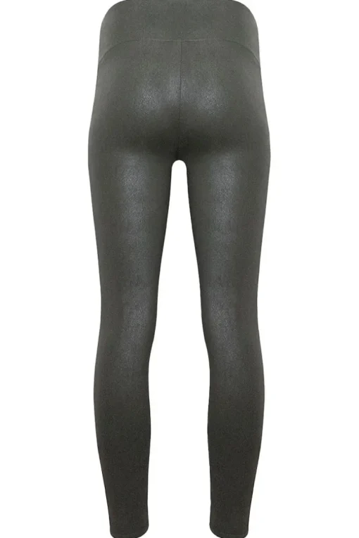 Leather Look Legging MAGIC Bodyfashion Matcha
