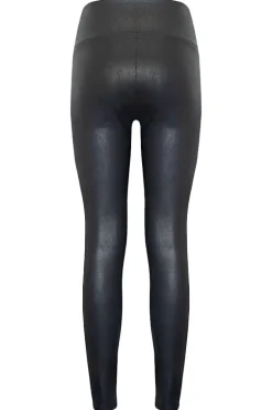 Leather Look Legging MAGIC Bodyfashion Black