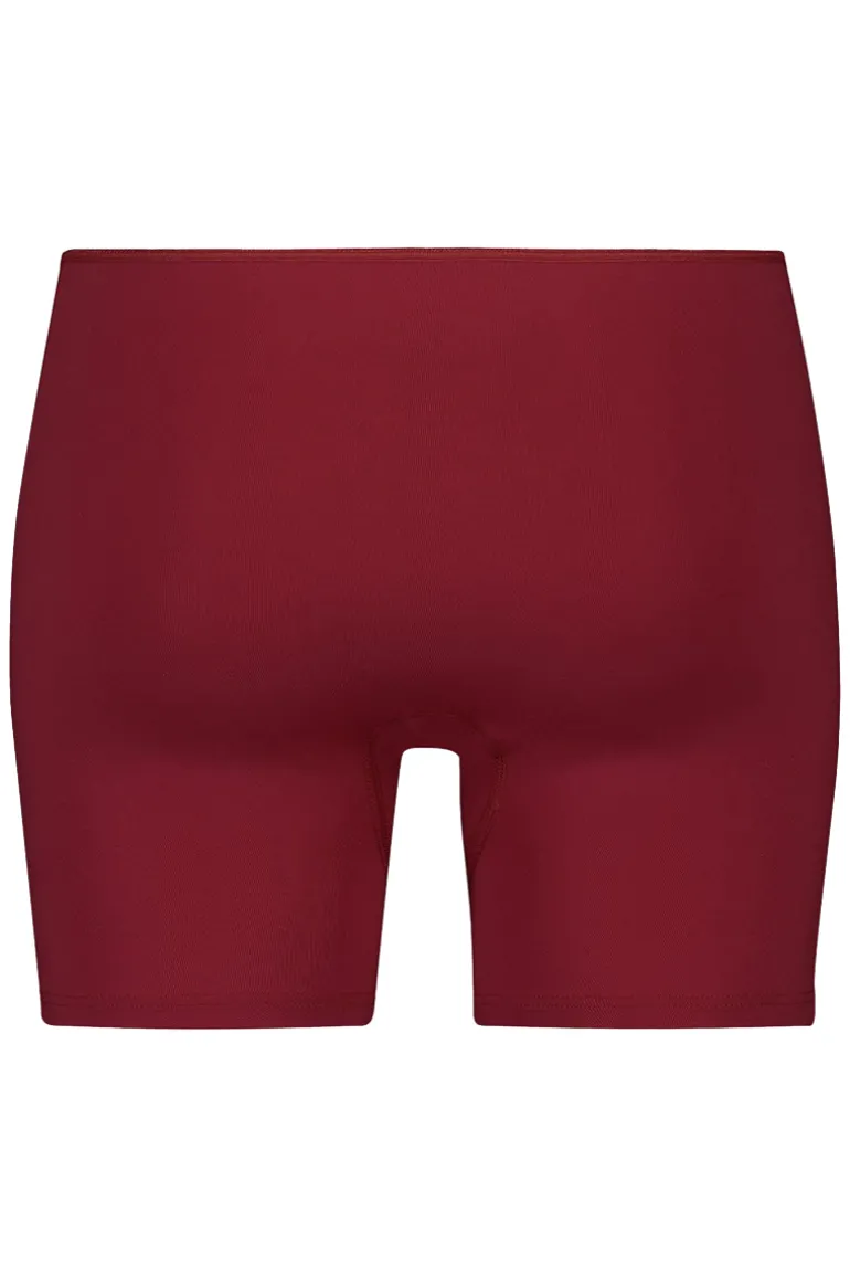 Long Short RJ Pure Color Orléans Dark Red