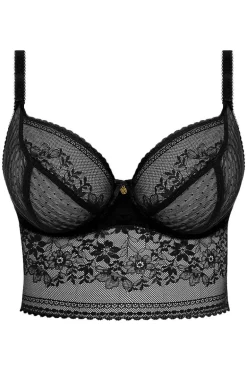 Longline BH Freya Sydnie Black