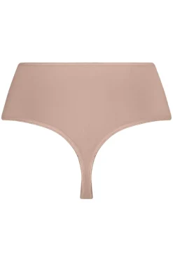 Maxi string RJ Pure Color Nice Caffè Latte