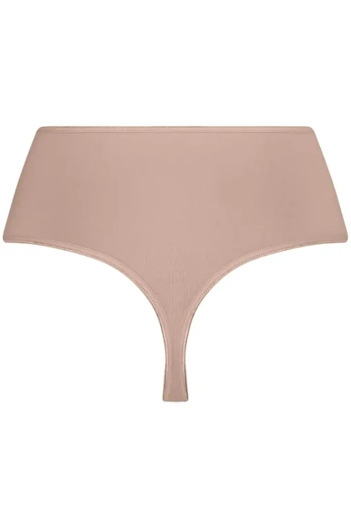 Maxi string RJ Pure Color Nice Caffè Latte