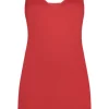 Onderjurk RJ Pure Color Straatsburg Dark Red