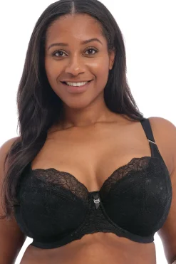 Padded halve cup BH Elomi Brianna Black