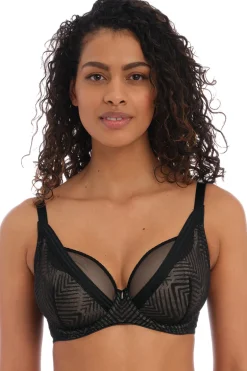 Plunge BH Freya Tailored Black