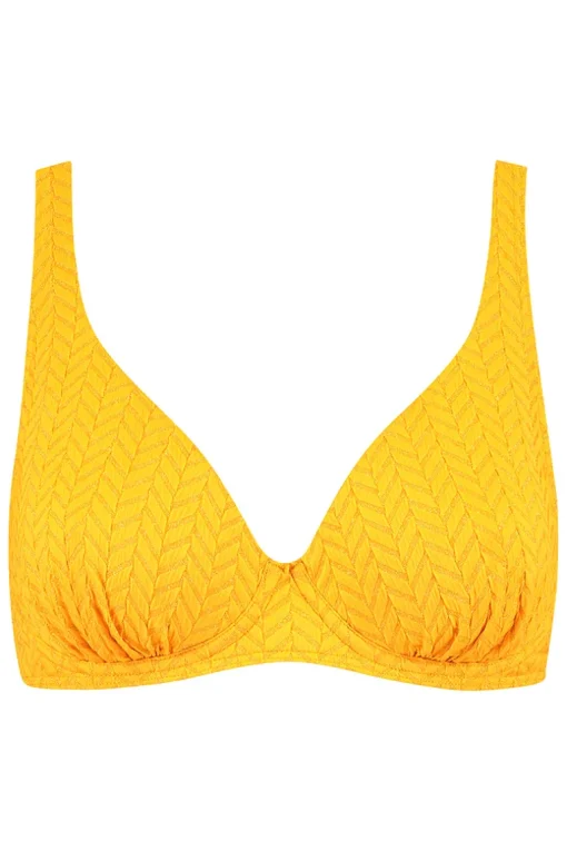 Plunge bikini top Cyell Zinnia