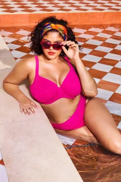 Plunge bikini top Elomi Bazaruto Clematis