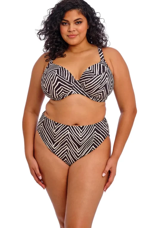 Plunge bikinitop Elomi Fiji Falls Black