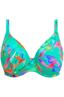 Plunge bikinitop Elomi Toyama Tides Jade