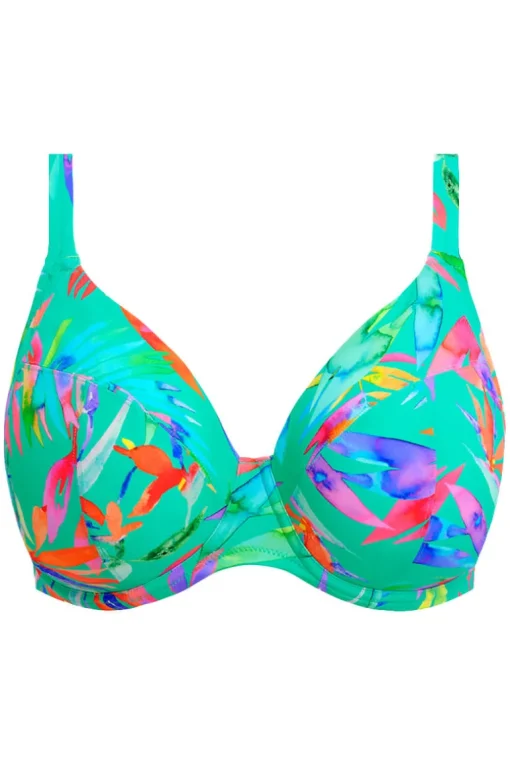 Plunge bikinitop Elomi Toyama Tides Jade