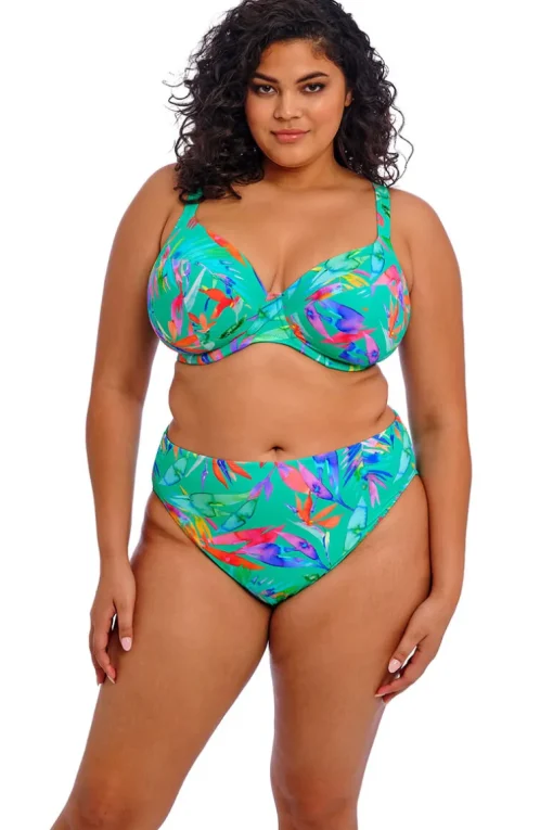 Plunge bikinitop Elomi Toyama Tides Jade