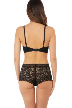 Plunge push up BH Wacoal Raffine Black