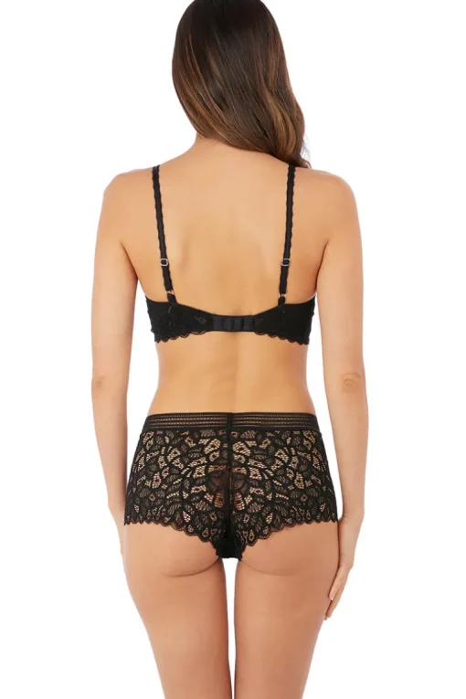 Plunge push up BH Wacoal Raffine Black