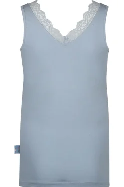 Pyjama top Charlie Choe Lace Lichtblauw