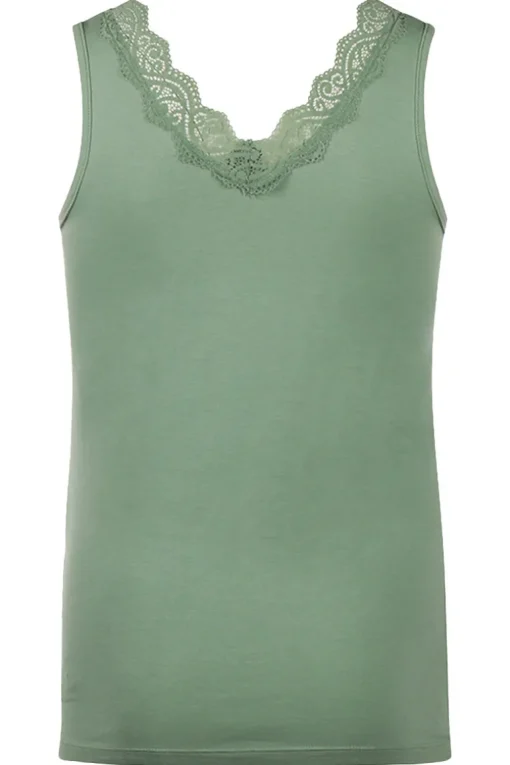 Pyjama top Charlie Choe Lace Groen