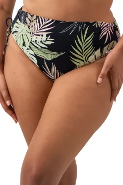 Rijgslip Elomi Tropical Retreat Black