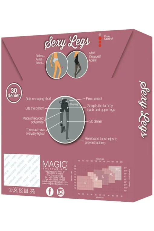 Sexy Legs Panty MAGIC Bodyfashion Black