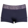 Short Lace RJ Pure Color Bordeaux Dark Blue