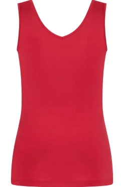 Singlet Lace RJ Pure Color Bayonne Dark Red