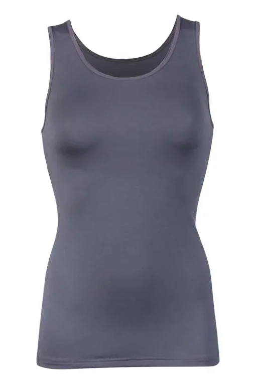 Singlet RJ Pure Color Dijon Dark Grey