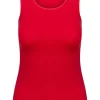 Singlet RJ Pure Color Dijon Bright Red