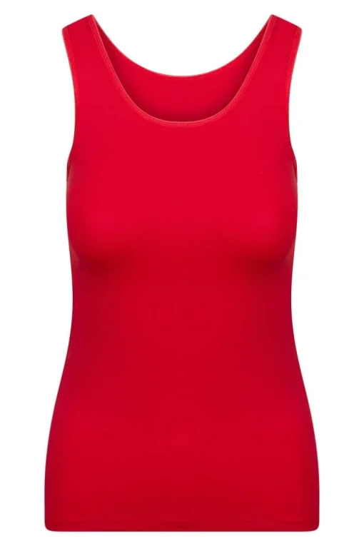 Singlet RJ Pure Color Dijon Bright Red