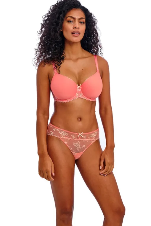 Slip Freya Offbeat Decadence Sunset Coral