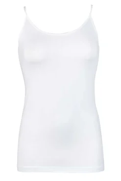 Spaghetti top RJ Pure Color Grenoble White