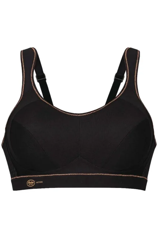 Sport BH Extreme Control Anita Black/Gold 5527