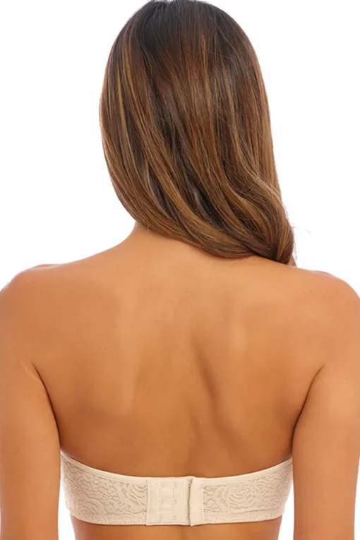 Strapless BH Wacoal Halo Lace Nude