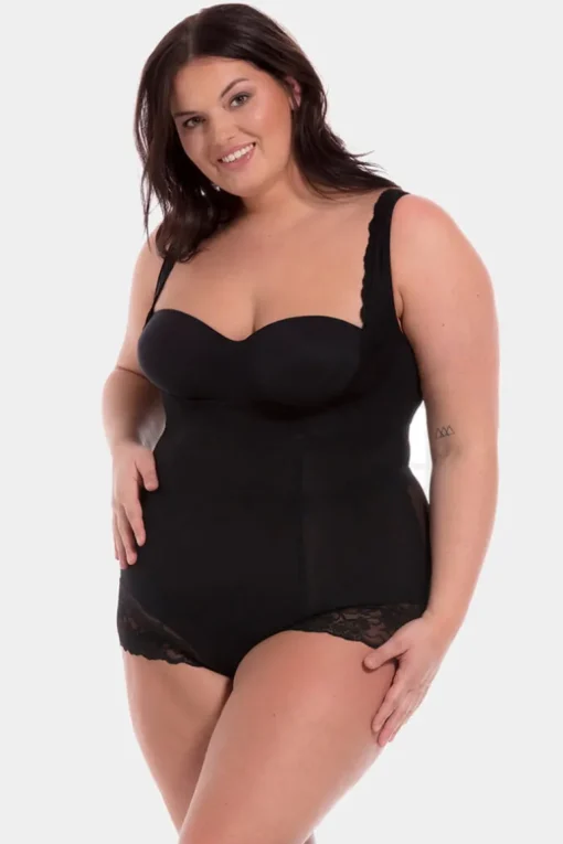 Super Control Body MAGIC Bodyfashion Black