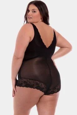 Super Control Body MAGIC Bodyfashion Black