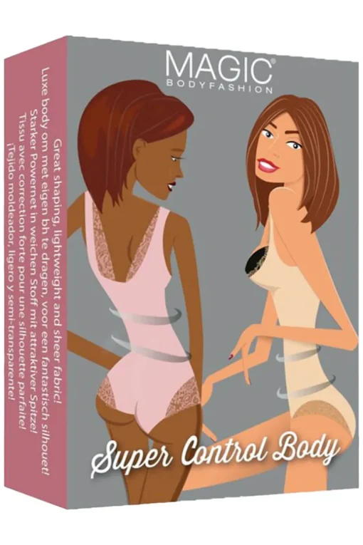 Super Control Body MAGIC Bodyfashion Black