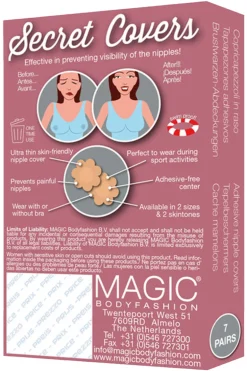Tepelbedekkers Secret Covers MAGIC Bodyfashion