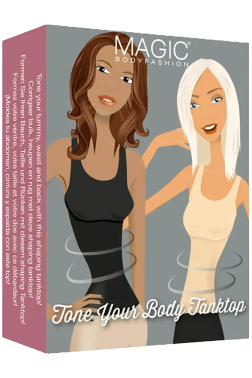 Tone Your Body Tanktop MAGIC Bodyfashion Black