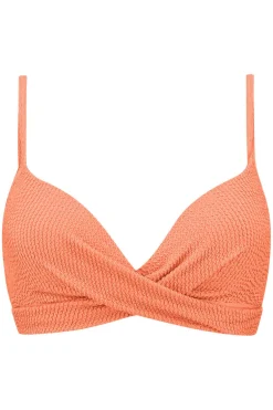 Twist bikini top Beachlife Melon & Pink