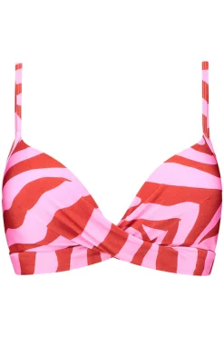 Twist bikini top Beachlife Pink Zebra