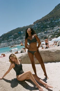 Twist bikini top Beachlife Tweed Vibes