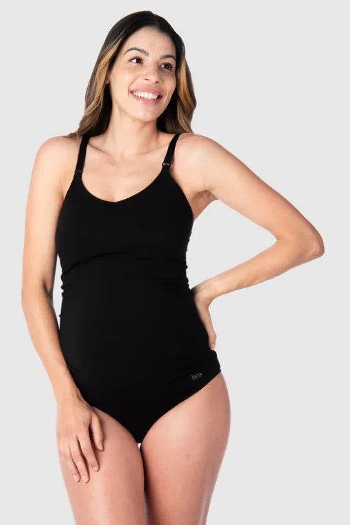 Voedingshemd Hotmilk Necessity Black