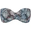 Voorgevormde bandeau bikini top Beachlife Snake
