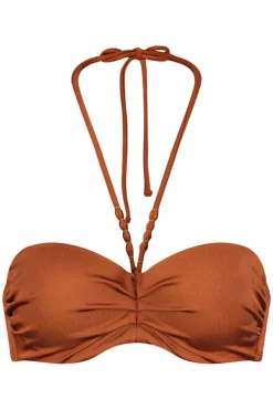 Voorgevormde bandeau bikini top Cyell Treasure Cedar 117D