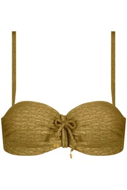 Voorgevormde bandeau bikini top Cyell Desert Glow