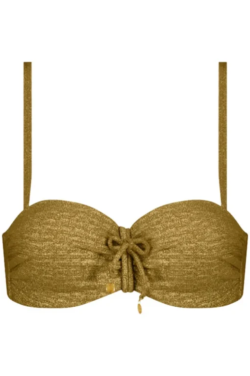 Voorgevormde bandeau bikini top Cyell Desert Glow