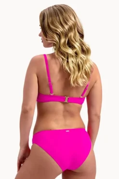 Voorgevormde bandeau bikini top Cyell Framboise