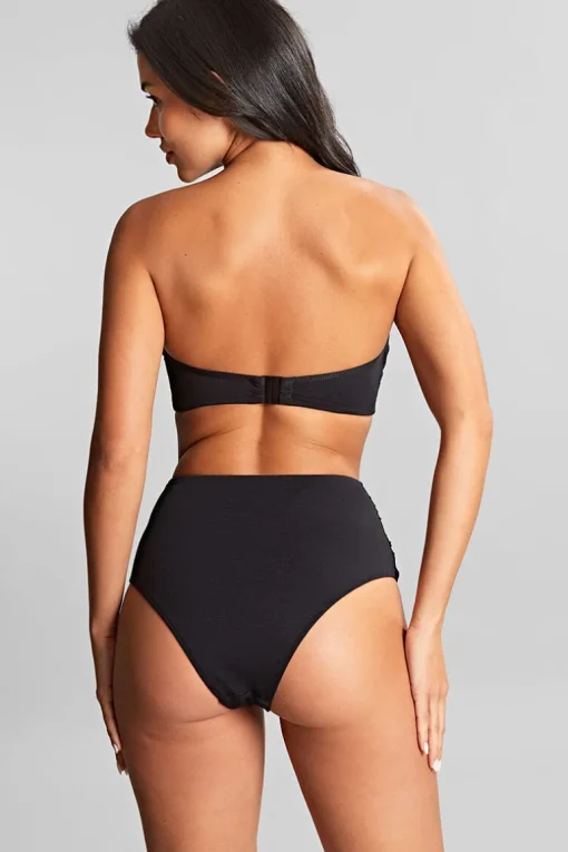 Voorgevormde bandeau bikini top Panache Spirit Black
