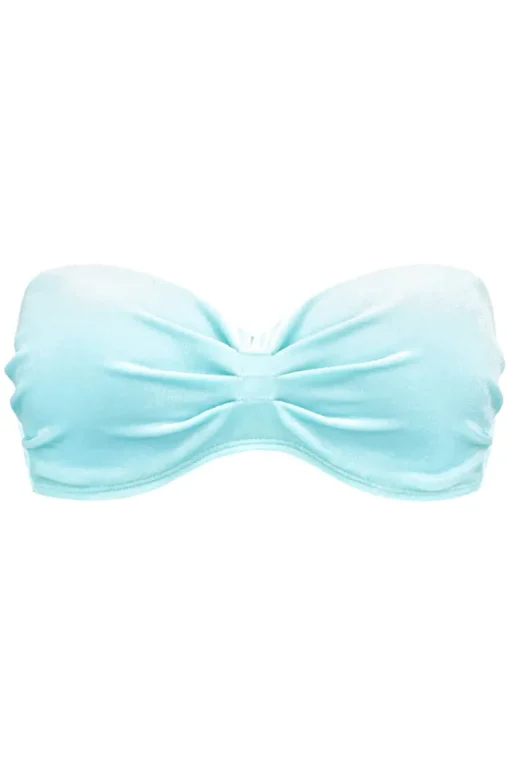 Voorgevormde bandeau bikini top Beachlife Aruba Velour