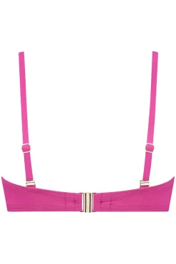 Voorgevormde bandeau bikini top Cyell Framboise