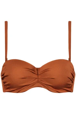Voorgevormde bandeau bikini top Cyell Treasure Cedar 117D