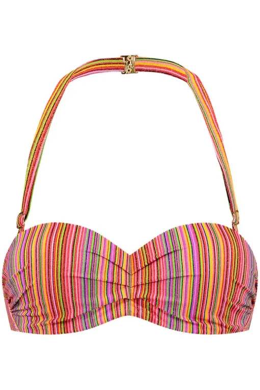 Voorgevormde bandeau bikini top Cyell Color Juice