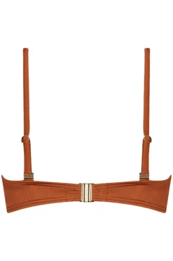 Voorgevormde bandeau bikini top Cyell Treasure Cedar 117D